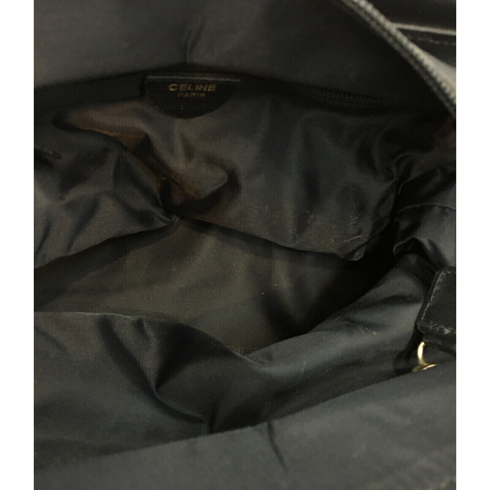 Celine circle handbag black leather - Picture 3 of 6